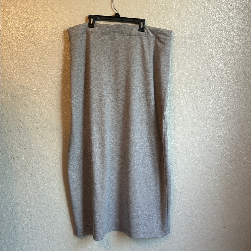 Michael Kors Light Gray Drawstring Maxi skirt XL - Picture 3 of 3